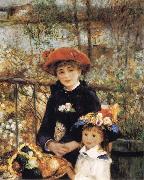 Pierre-Auguste Renoir On the Terrace China oil painting reproduction